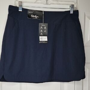 NWT Walter Hagen Navy Athletic Performance 11 Skort Size M